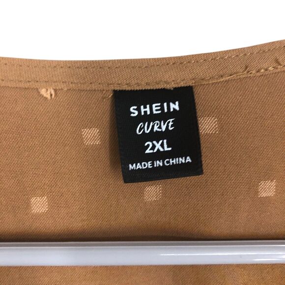 Women’s Plus SZ Cottagecore, Prairiecore Swiss Dot Long-sleeved Maxi Dress SZ 2X - Picture 10 of 10